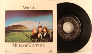 McCartney Beatles Mull of Kintyre USA 45 with Picture Sleeve