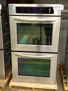 KitchenAid 30 Stainless Steel Convection Electric Double Wall Oven