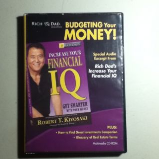 Budgeting Your Money CD ROM by Robert Kiyosaki Good Condition
