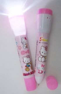 Hello Kitty Ball Ballpoint Write Pen LED Light BAL Pen
