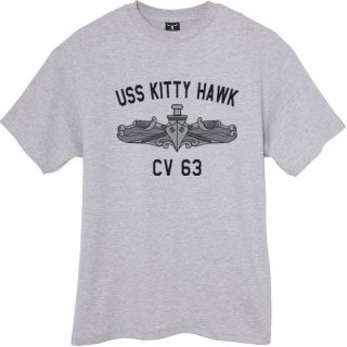 US Navy USS Kitty Hawk CV 63 T Shirt Aircraft Carrier