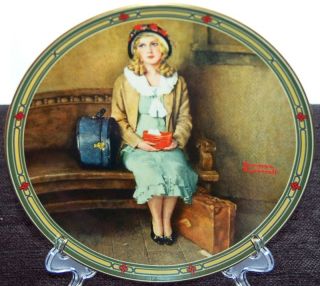 Knowles Limited Collector Plate 1985 A Young Girls Dream by Norman