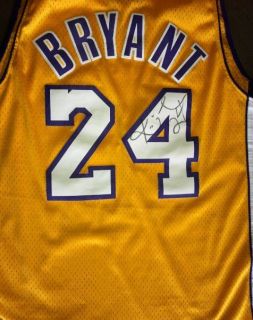 Kobe Bryant Adidas La Lakers 24 Jersey Signature at Olympics 2012