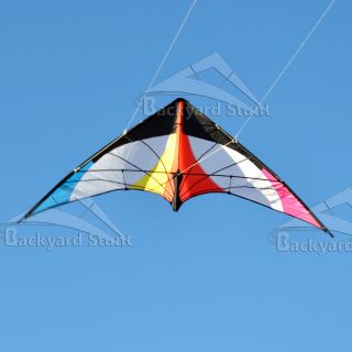 New Stunt Kite 71 Dual Line Fun Trick Sport Outdoor Toy Beach Wind Fly