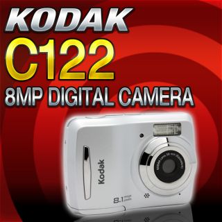 Kodak EasyShare C122 Silver 8 1MP 2 4 LCD Digital Camera