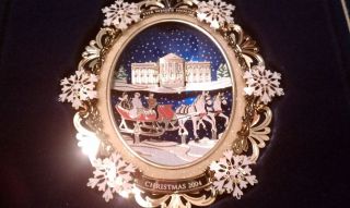The White House Christmas Ornament 2004