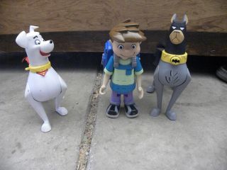 Krypto The Super Dog Ace The Batdog and Kevin with Jetpack