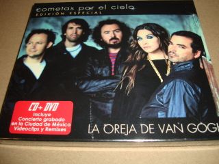 LA OREJA DE VAN GOGH COMETAS POR EL CIELO EDICION ESPECIAL CD DVD