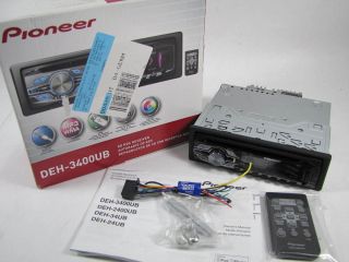  DEH 3400UB  AUX IPOD USB CD Car Stereo Audio Player Receiver