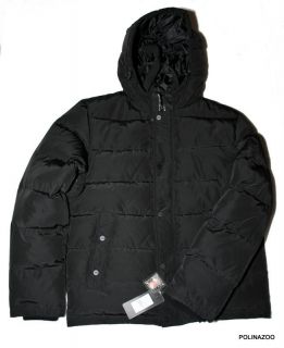 Guess Original Down Hooded Coat Lightweight Puffer Jacket New