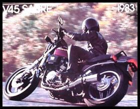 1983 Honda Motorcycle Sabre V45 Brochure VF750