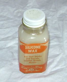 Vintage Sun Ray Silicone Wax Full Bottle Excellent Cond