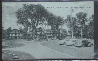 New Hampshire NH Twin Lake Village Houses Homes View 1930S
