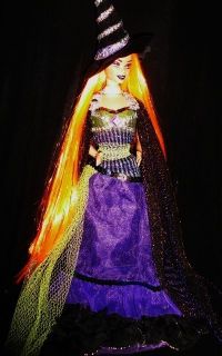 Magic Spells Witch OOAK Barbie Doll Halloween Beauty