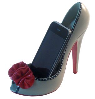 High Heel Shoe Cell Phone Holder from Shoe Lala Collection