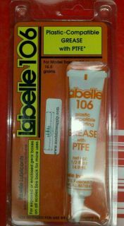 LaBelle 106 Grease with PTFE Plastic Compatible Trains R C Slot 430