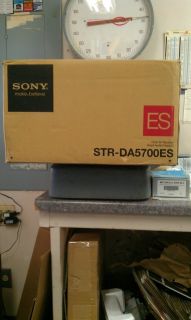 Sony Str DA5700ES 7 2 Channel 130 Watt Receiver Retail $1990 00
