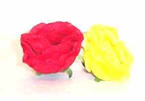 Color Changing Lapel Rose Flower Magic Trick Reel Gag