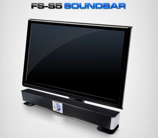 Fohenz Soundbar Computer PC Desktop Laptop speakers Bar Shape USB