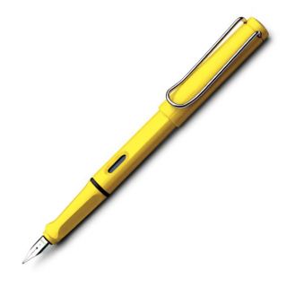 Lamy Safari Fountain Pen Yellow Broad