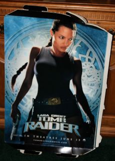 Lara Croft Tomb Raider Movie Promo Standee Stand Up