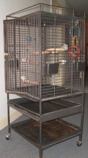 Used Large Bird Cage for Parrot or Other Medium to Large Bird