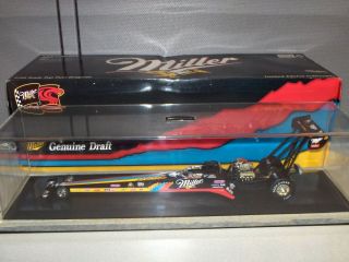 Larry Dixon Jr Miller Genuine Draft 1 24 Top Fuel Dragster Action RARE