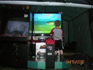 Sega Bass Fishing Arcade Machine