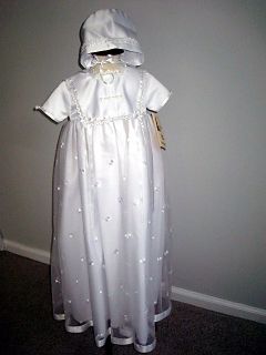 Laura D Designs Ireland Shamrock Girls Christening Gown
