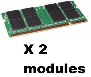 2GB 1GB X2 LAPTOP Memory ram DDR2 hp acer DELL e1405 6400 e1705 1501
