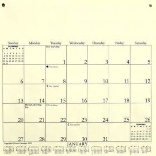 2013 Calendar Refill for Kims Calendars Large Holder