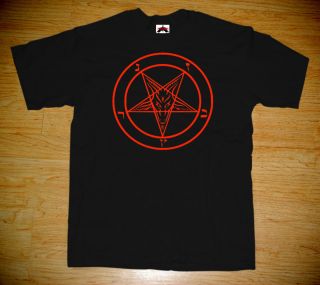 Baphomet T Shirt Crowley lavey Satan Occult Magick