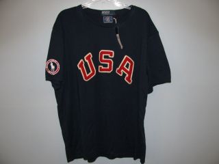 NWT Ralph Lauren Polo 2012 London Olympics Team USA T Shirt Large $55