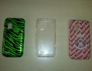 Lot of 3 Samsung Galaxy S Fascinate phone case cover juicy couture
