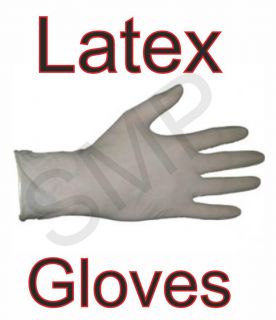 Latex Gloves Pack of 100 with Free Postage