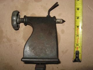 WOOD LATHE TAILSTOCK WOODWORKING   ? MAKER ?   GOOD CONDITION   LOOK