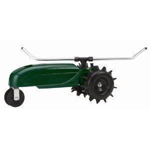 58322 Traveling Sprinkler Lawn Yard Water Hose Tractor New
