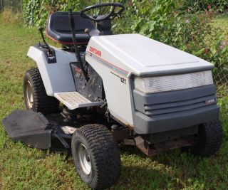 Craftsman II 12 HP Briggs 38 Inch Cut Riding Mower Lawn Tractor