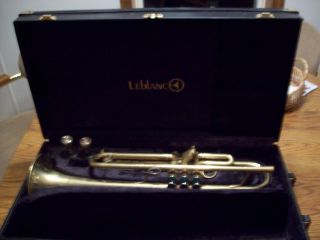 Leblanc T357 Sandoval Trumpet Prototype Raw Brass with 5 Mouthpieces