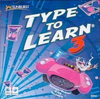 Type to Learn 3 Win 98 2000 Me XP Mac OS8 9