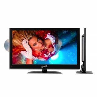 24 LED LCD 1080p HD TV HDTV TELEVISION w BUILT IN DVD PLAYER AC DC 12V