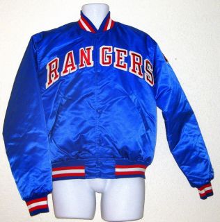 Rangers Early 1980s Starter Jacket Large Mark Messier Leetch VG