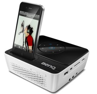LED Mini Portable DLP Qumi iPod iPhone Portable Projector 840046023522
