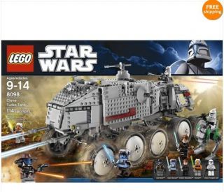 NEW SEALED LEGO Star Wars Clone Turbo Tank 8098 AAYLA SECURA FREE