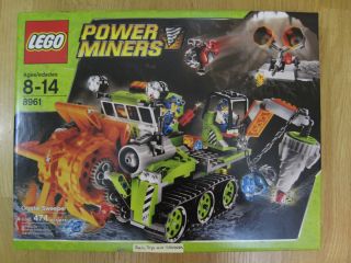 Lego Power Miners 8961 Crystal Sweeper Set MNIB A