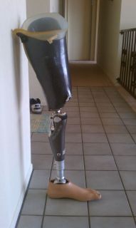 Left Prosthetic C Leg Above The Knee