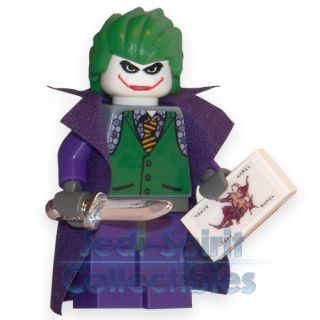 Lego Batman The Dark Knight Custom Joker Minifig