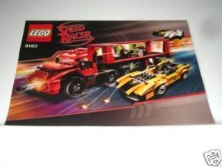 Lego 8160 Speed Racer Cruncher Set Instructions Only