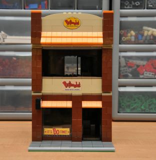 LEGO City Custom Fast Food Restaurant 10185 4203 4204 7346 Biscuits