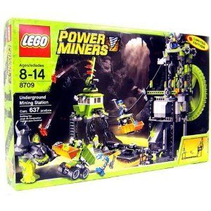 Lego Power Miners 8709 Underground Mining Station
